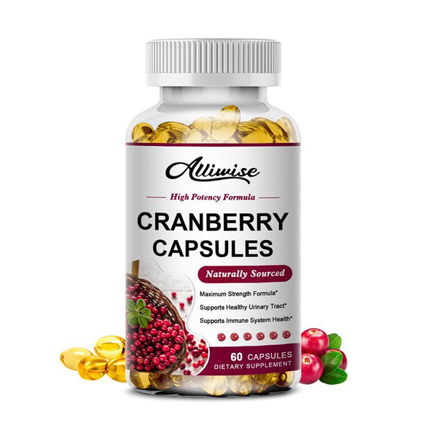 Kidney Support Supplement Cranberry Capsules Rich in Proanthocyanidin