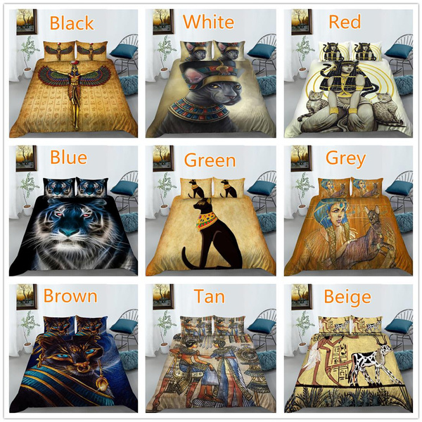 3D Egyptian Bedding Sets 3D printing Pharaoh Ancient Egypt Tribe