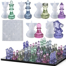 Chess, Silicone, chesspiecemold, resinmold