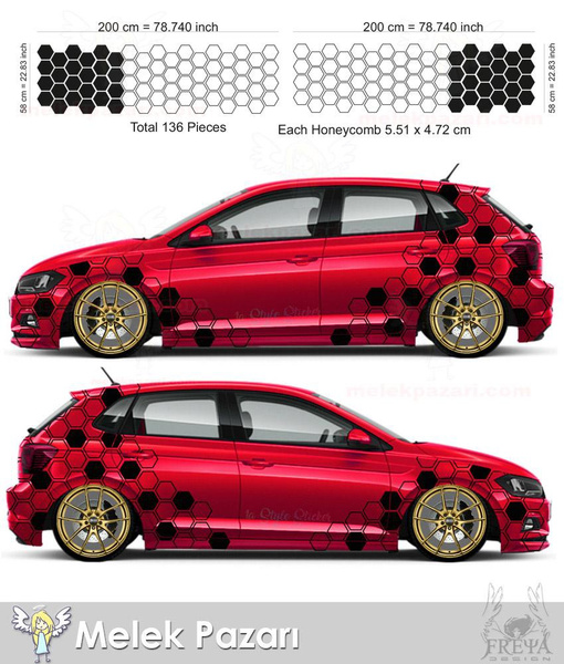 Side Trunk Car Decal, Car Sticker Wish