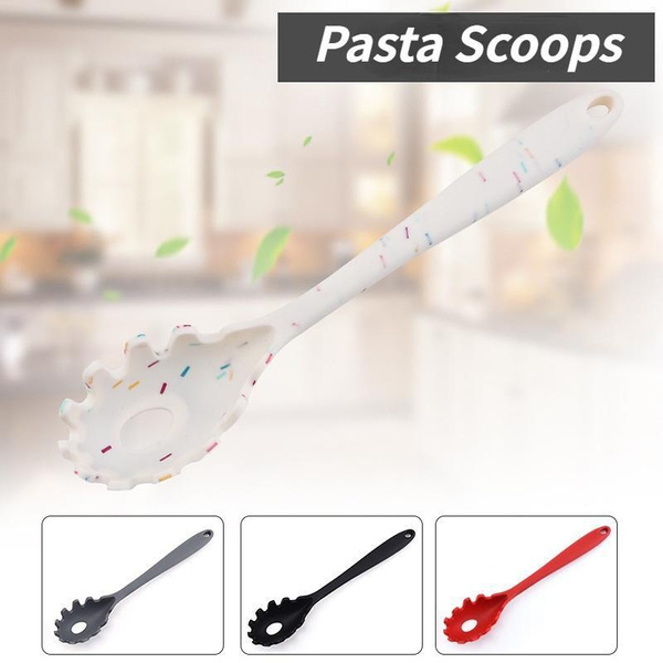 Household Onepiece Silicone Powder Claw Spaghetti Spoon Kitchen Noodle