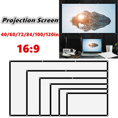 Foldable, Polyester, portable, whiteprojectionscreen