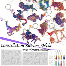 pendantmakingmold, jewelrymakingtool, constellationsepoxymould, Jewelry