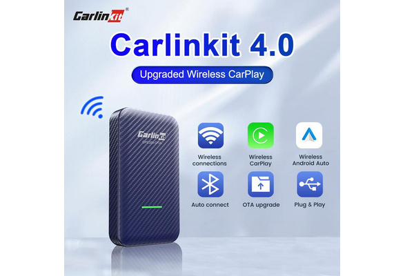CarlinKit 4.0 Upgraded Wired CarPlay To Wireless CarPlay