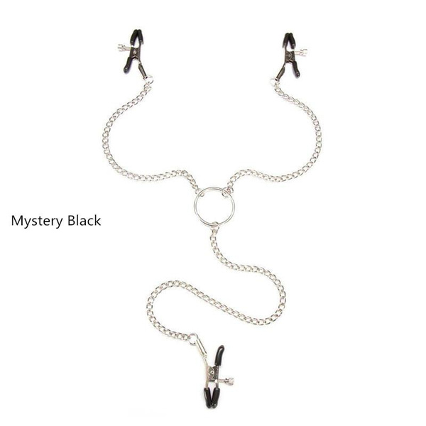 Women Metal Nipple Clamps Fetish Erect Boob Clit Enlarged Clitoris Pincher Bondage Breast Clit