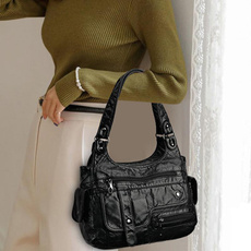 Fashion, cowhideleather, handbags purse, bostonbag