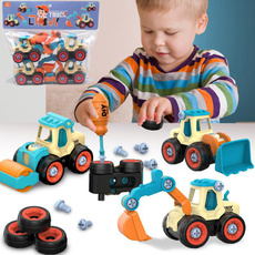 Toy, assembly, excavation, Cars