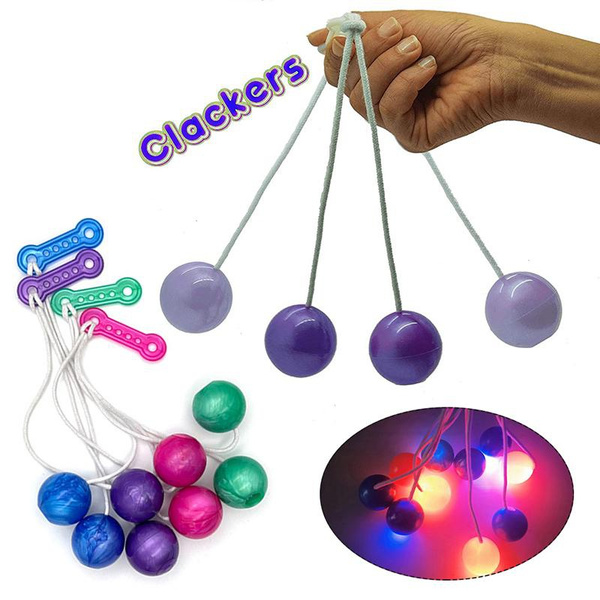 1Pc Kids Toys Clackers Ball Decompression Toys Clack Ball | Wish