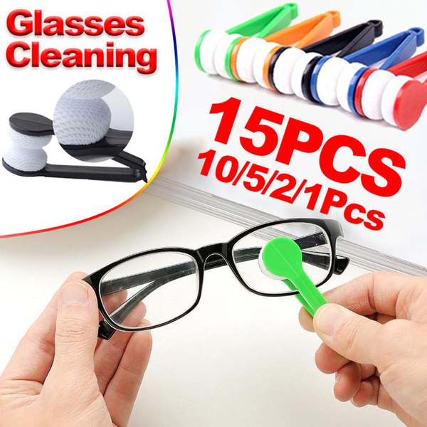 EasyClean Brush Glasses Cleaner Brush Mini Sun Glasses Eyeglass Brush