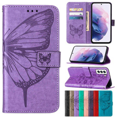 butterfly, antiskid, flipwithstand, PU Leather Case
