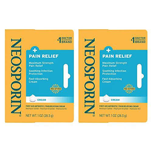 Neosporin + Maximum-Strength Pain Relief Dual Action Antibiotic ...