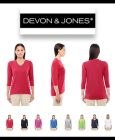 Ladies, Tops, Fashion, V-neck