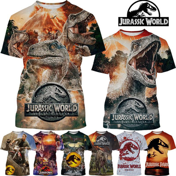 Funko Pocket Pop! & Camiseta – Trex De Jurassic World Dominion – Camiseta De Manga Corta Con Minifigura De Vinilo Coleccionable (Talla XL)