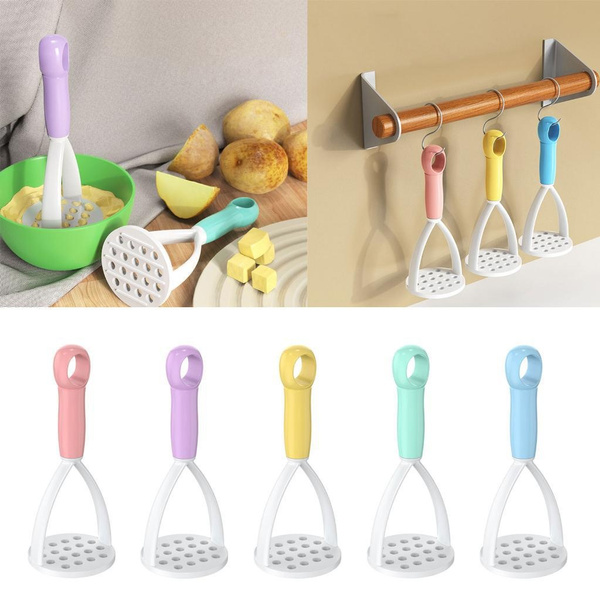 Pressed Potato Masher Puree Juice Maker Potato Pusher Smooth Mashed Potatoes Crusher Fruit Tools