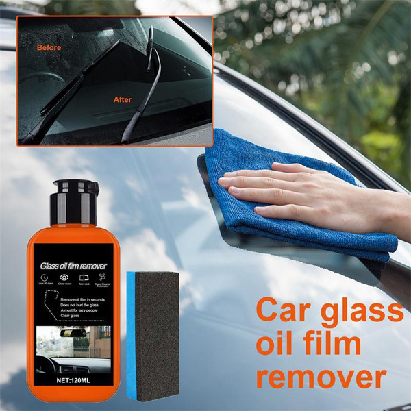 car window oil film remover