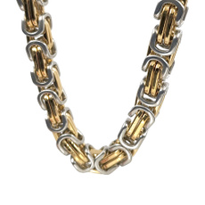 Steel, golden, Jewelry, Chain
