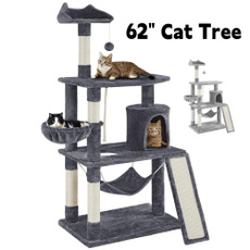cathouse, Gray, catsaccessorie, cattreehouse