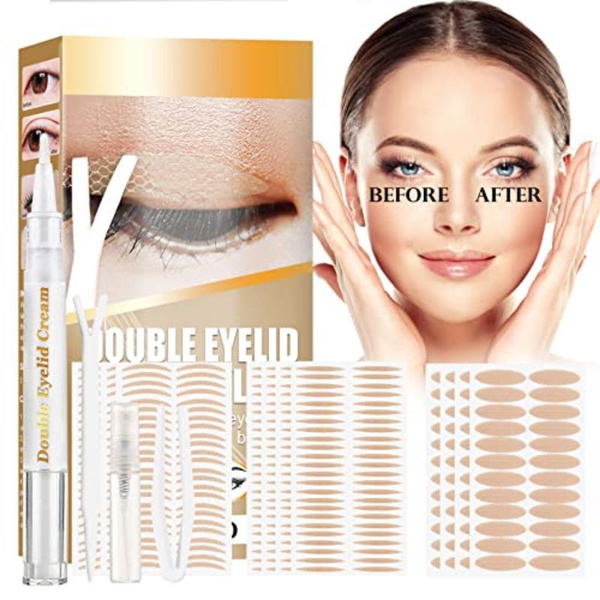 Eyelid Tape, Invisible Eyelid Lifter Strips, Waterproof Double Eyelid
