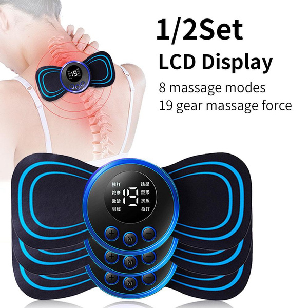 Portable Muscle Massage Stimulator Electric Back and Neck Massager