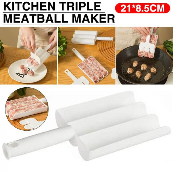 Fashion Kitchen Triple Meatball Maker Multifunction DIY Meatball Making