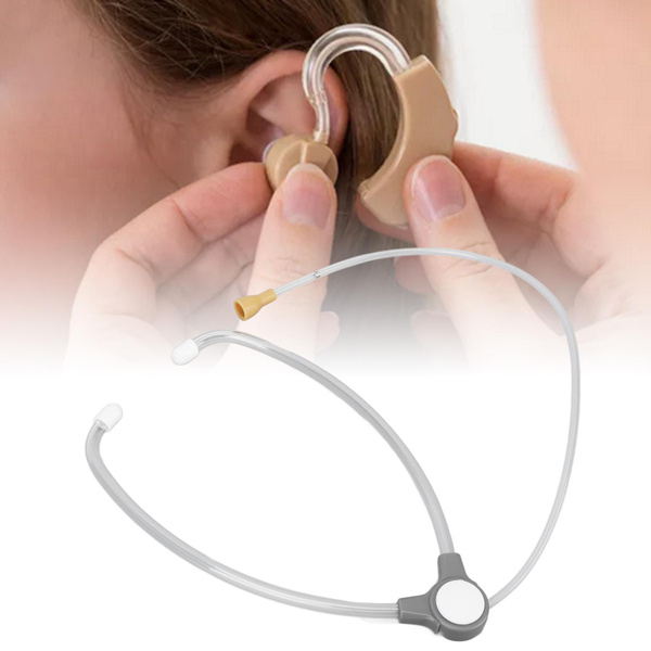 Transparent Listening Aid Stethoscope With Damping Home Double Head