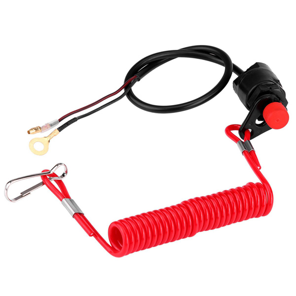 Engine Kill Switch,Motorcycle Outboard Lawn Mowers Emergency Engine