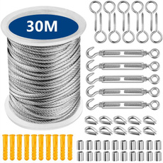 Steel, Stainless Steel, hangingclothesline, wireropecable