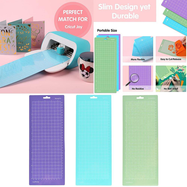 3 Pack StrongGrip/Standard/Light grip Square Gridded Quilting Cut Mats For Cardstock HTV Crafts
