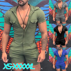 bodycon jumpsuits, Summer, Shorts, Men's Fashion