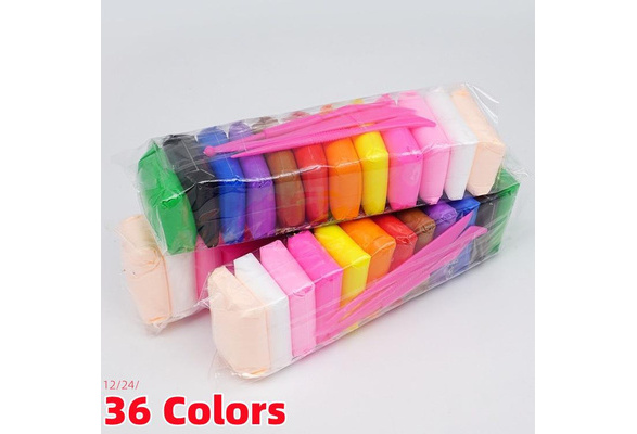 36 Colors Air Dry Clay Modeling Clay, Moulding Craft Clay, Super Light Clay  Set