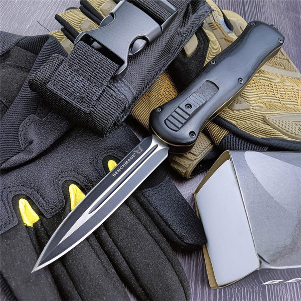 2023 Top Quality Adjustable Switchblade Flick Knife Benchmade Quick