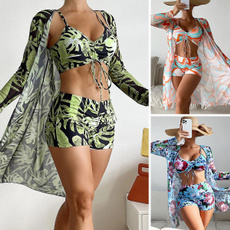 Fashion, women beachwear, Long Sleeve, bathing suit cover ups