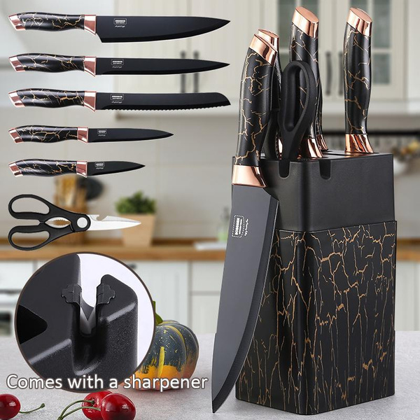 Kitchen Slicing Knife Chef Knife Stainless Steel Kitchen Knife Set Utility  Slicing Knife Peeler Kitchen Stuff Cleaver Knife Fruit Knife Ceramic Paring Kitchen  Knives Cooking Tools (3 Colors)