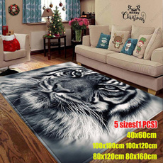 Tiger, bathroomdecor, Carpet, carpetlarge