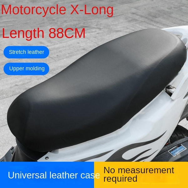 Motorcycle Full Leather Waterproof Seat Cushion Rear Seat Cushion