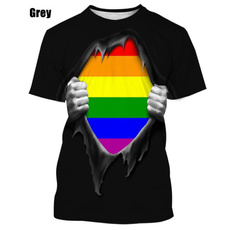 rainbow, Fashion, Shirt, Sleeve
