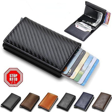 carbonfibercase, leather wallet, shortwallet, slim