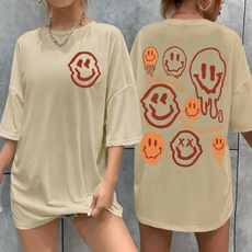 fashionwomentshirt, Summer, roundnecktshirt, Funny
