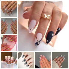 nail decoration, wearablefakenail, nail tips, pressonnail