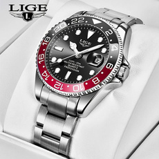 lige, Waterproof, Watch, Hombre