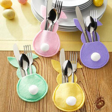 easterdecoration, feltcutlery, Bags, Home & Living