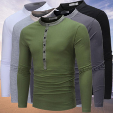 outdoortshirt, solidcolortshirt, Classics, Long Sleeve