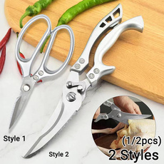 Steel, Stainless Steel Scissors, Kitchen & Dining, Meat
