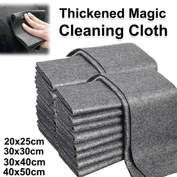 5pcs Microfiber Cleaning Cloth, Rags For Cleaning