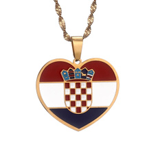 Steel, croatianflag, nationaljewelry, Jewelry