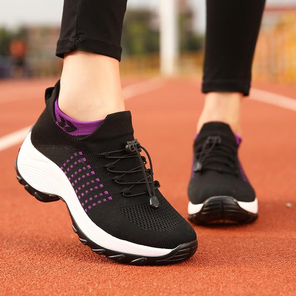 New Women Flat Platform Shoes Woman Sneakers for Women Breathable