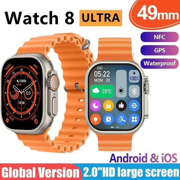 IW8 Ultra Smart Watch Men BT Call 49mm Series 8 Fitness Tracker