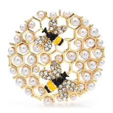 cute, Pins, unisex, pearls