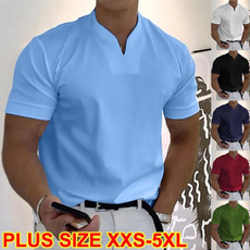 Summer, Plus Size, Shirt, Sleeve