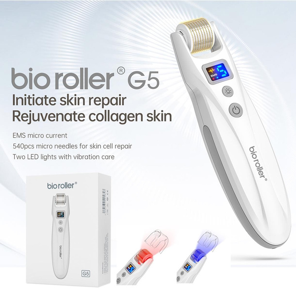 Electric Derma Roller Microniddle Roller -BIO Roller G5 For Face, EMS ...